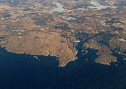 Ryvarden from the air